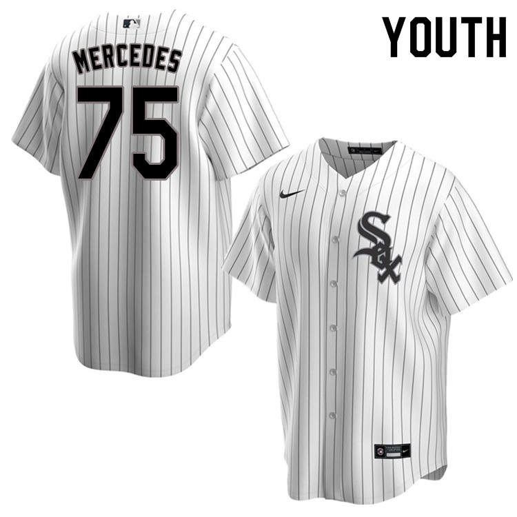 Nike Youth #75 Yermin Mercedes Chicago White Sox Baseball Jerseys Sale-Pinstripe